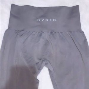 NVGTN light grey solid seamless leggings